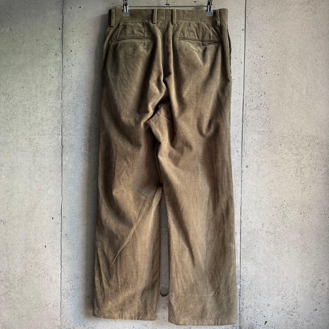 パンツ NEAT two tuck corduroy trousers