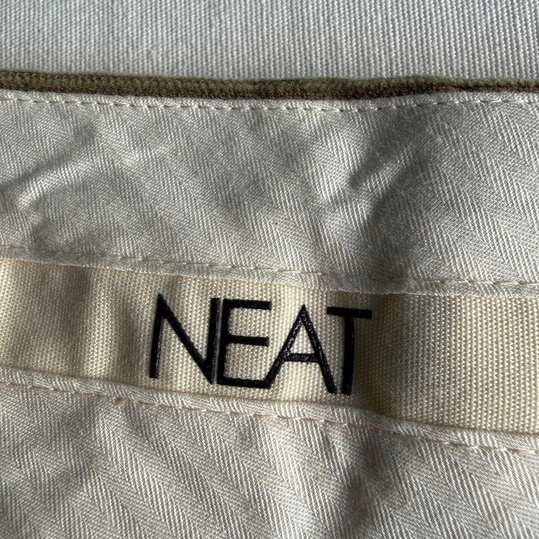 パンツ NEAT two tuck corduroy trousers