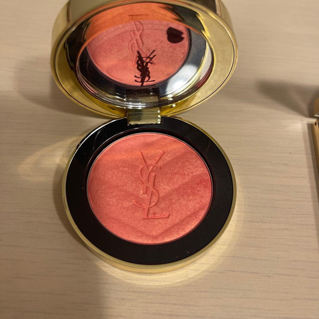 YSL クチュール　ミニ　クラッチ600 メイクミーブラッシュパウダーs 93