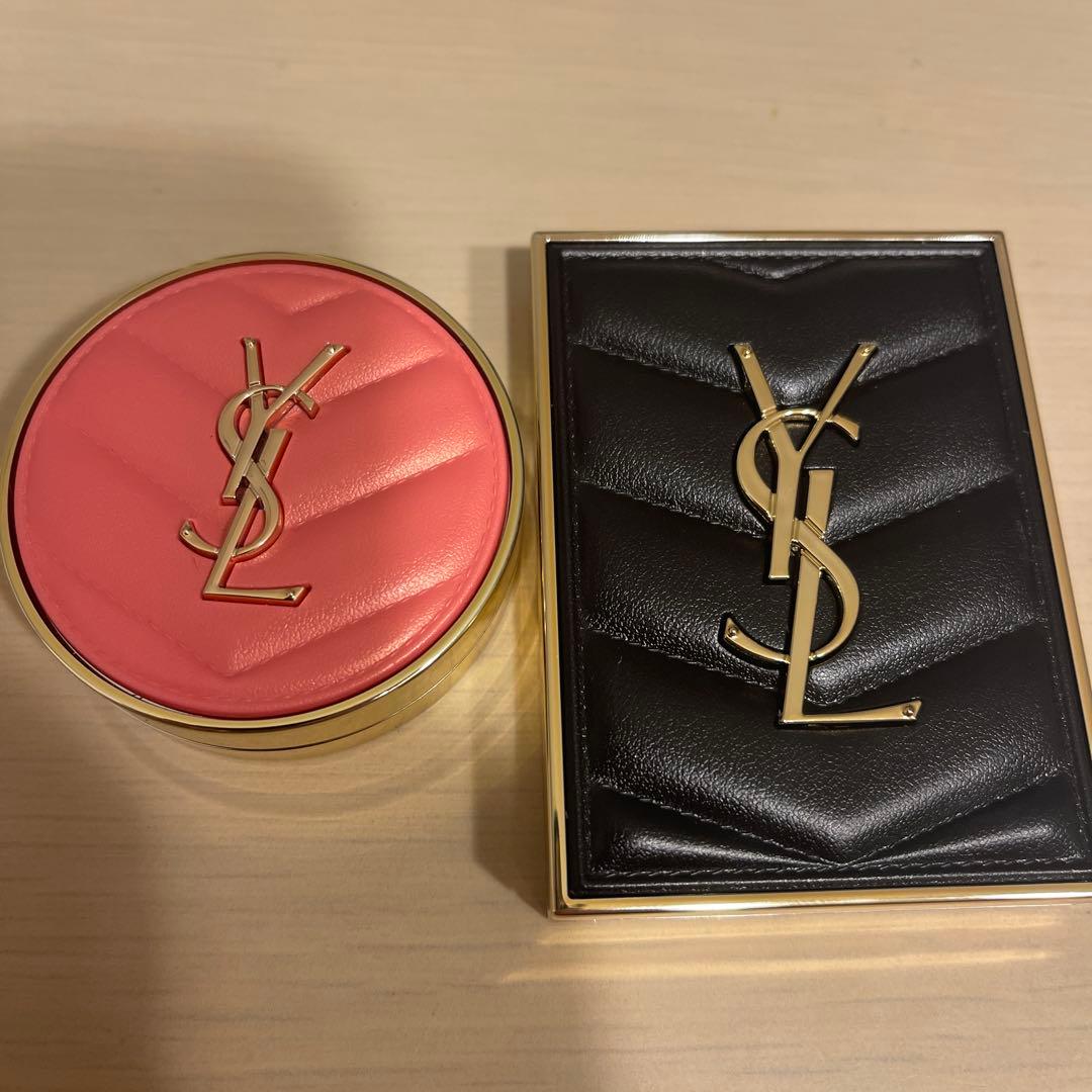 YSL クチュール　ミニ　クラッチ600 メイクミーブラッシュパウダーs 93