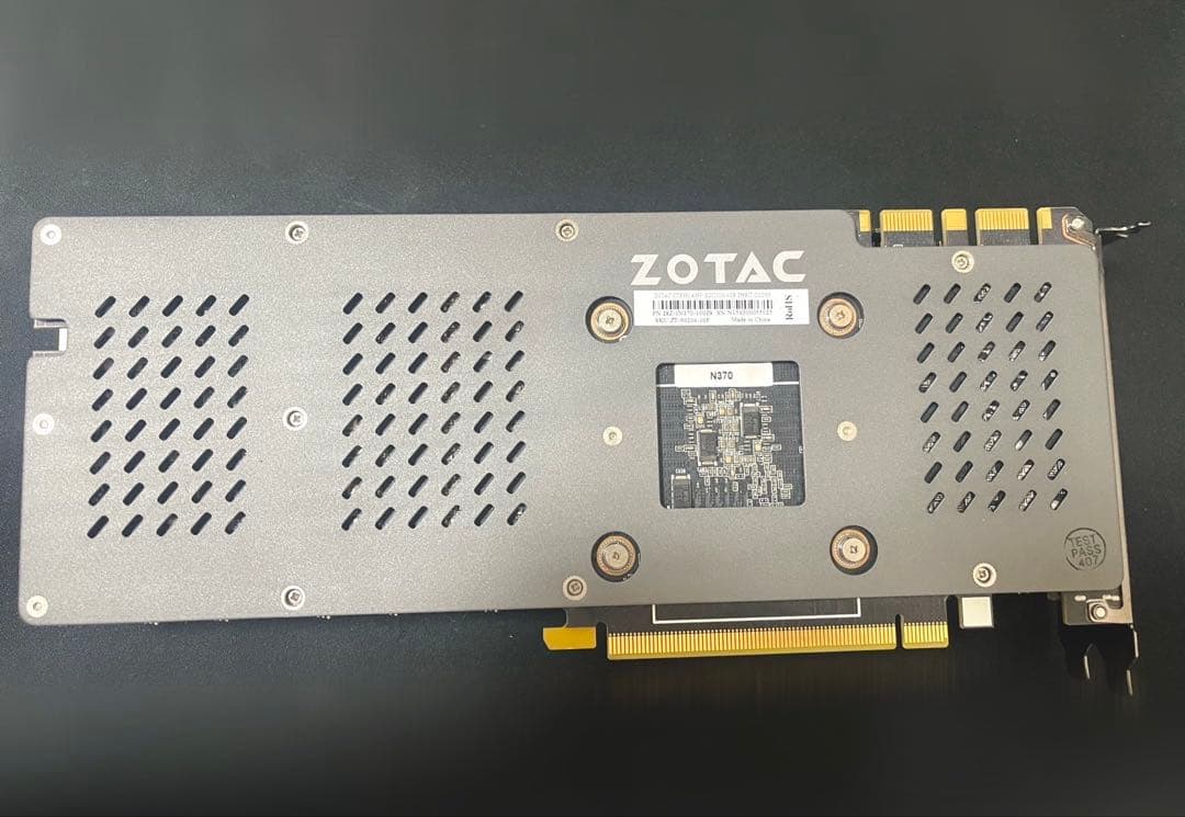 ZOTAC GTX980 4GB 動作確認済み