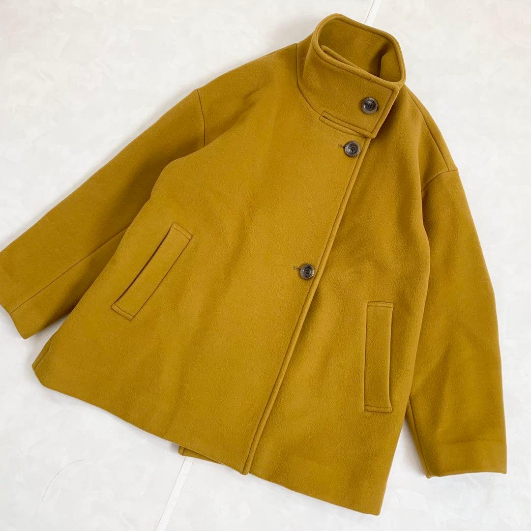 完売✨ジャーナルスタンダード　スーパー120ダブルビーバーハイネックコート