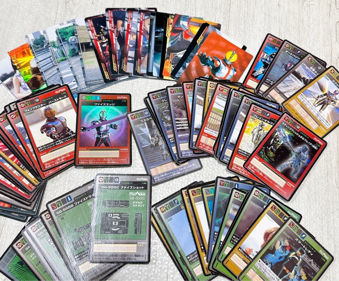 【処分予定】仮面ライダー555 カード　トレカ　まとめ売り　平成レトロ