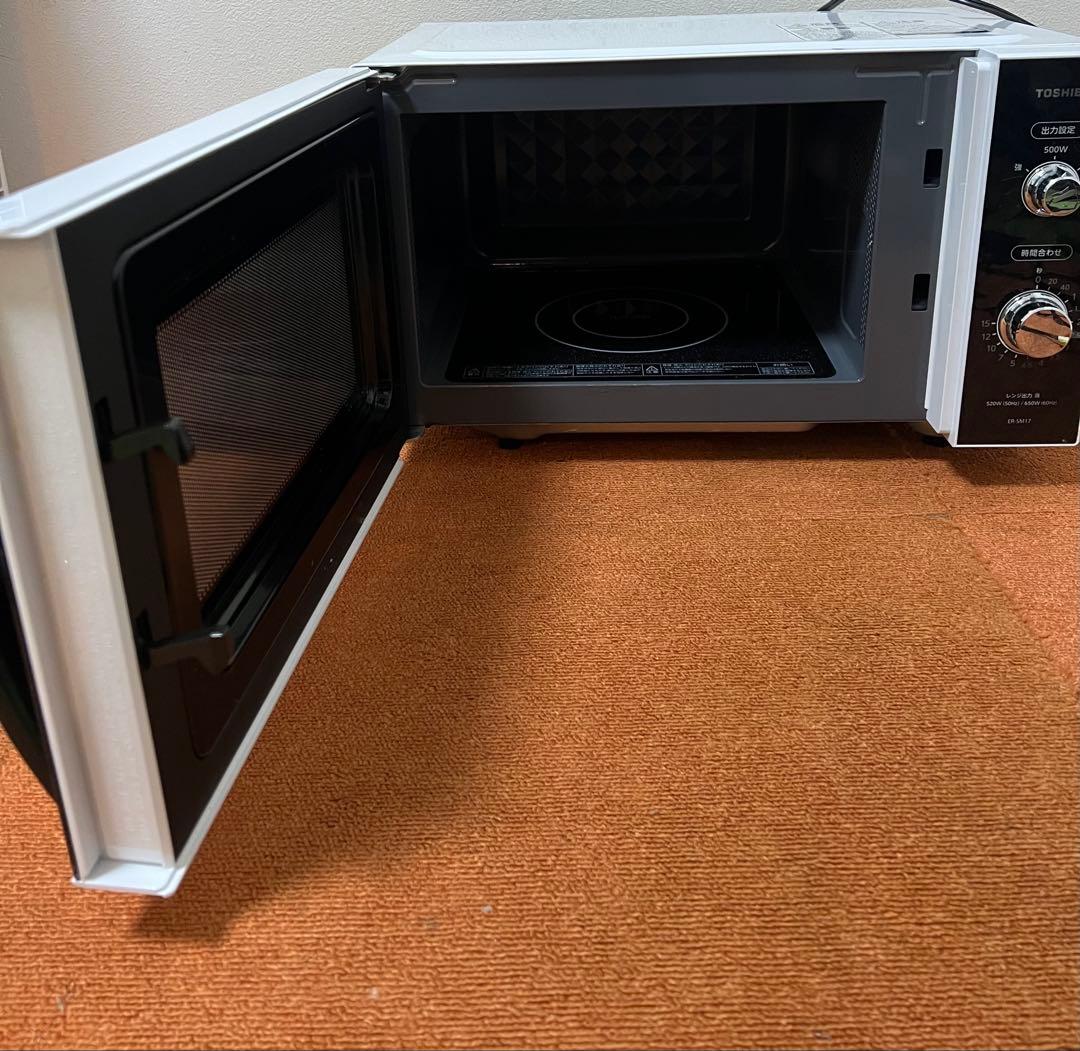美品 東芝 2020年製 電子レンジ ヘルツフリー ER-SM17