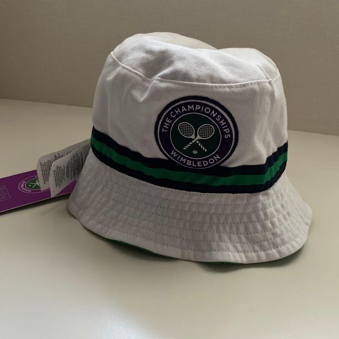 ポロラルフローレン テニス バケットハット リバーシブル 58cm