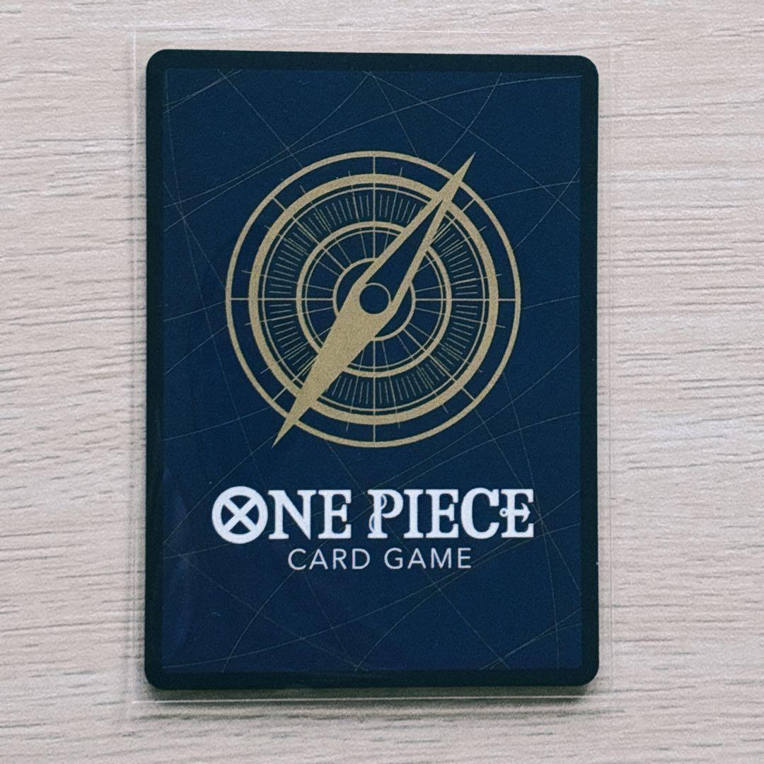 ワンピースカード　３周年　サンジ　箔押し　ルフィは海賊王になる男だ!!!
