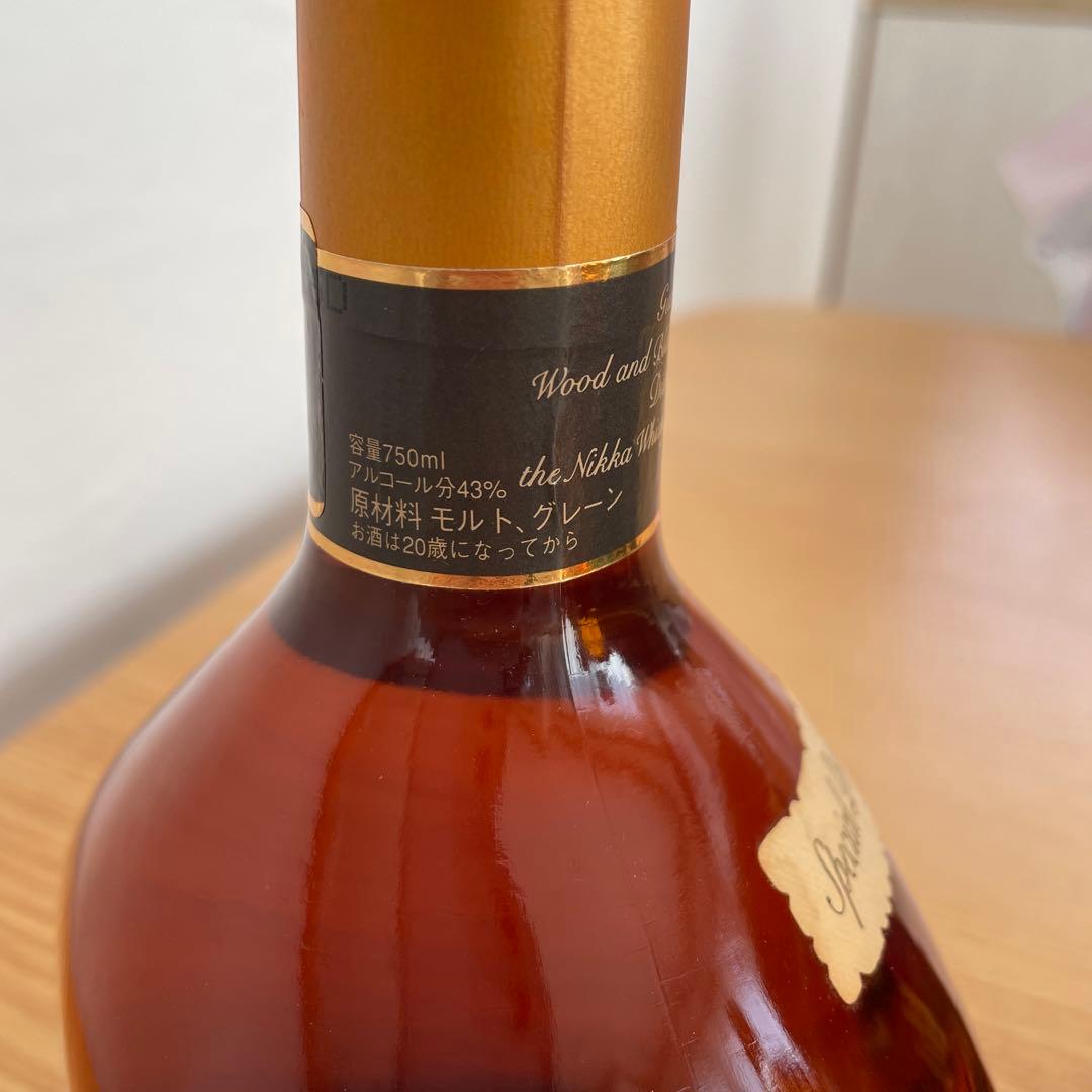 古酒　スーパーニッカ　ウヰスキー　ブランデー　角瓶　ブランデー梅酒　4本セット