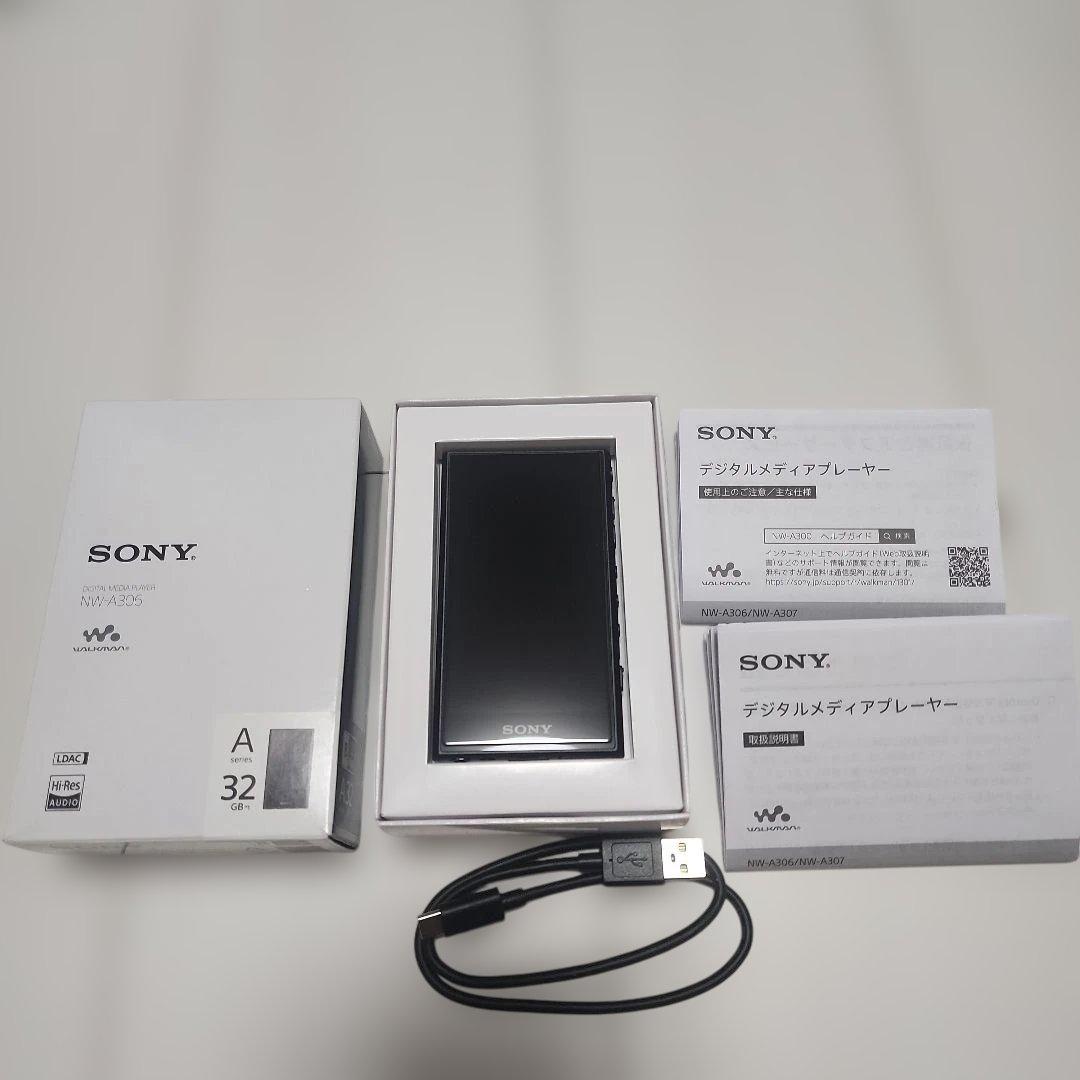 SONY NW-A306 デジタルメディアプレーヤー 32GB ブラッ