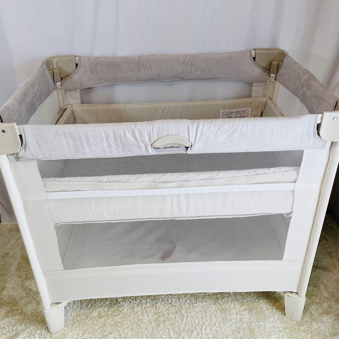 【良品】アップリカココネルエアープラス ホワイトベージュ 最上級モデル