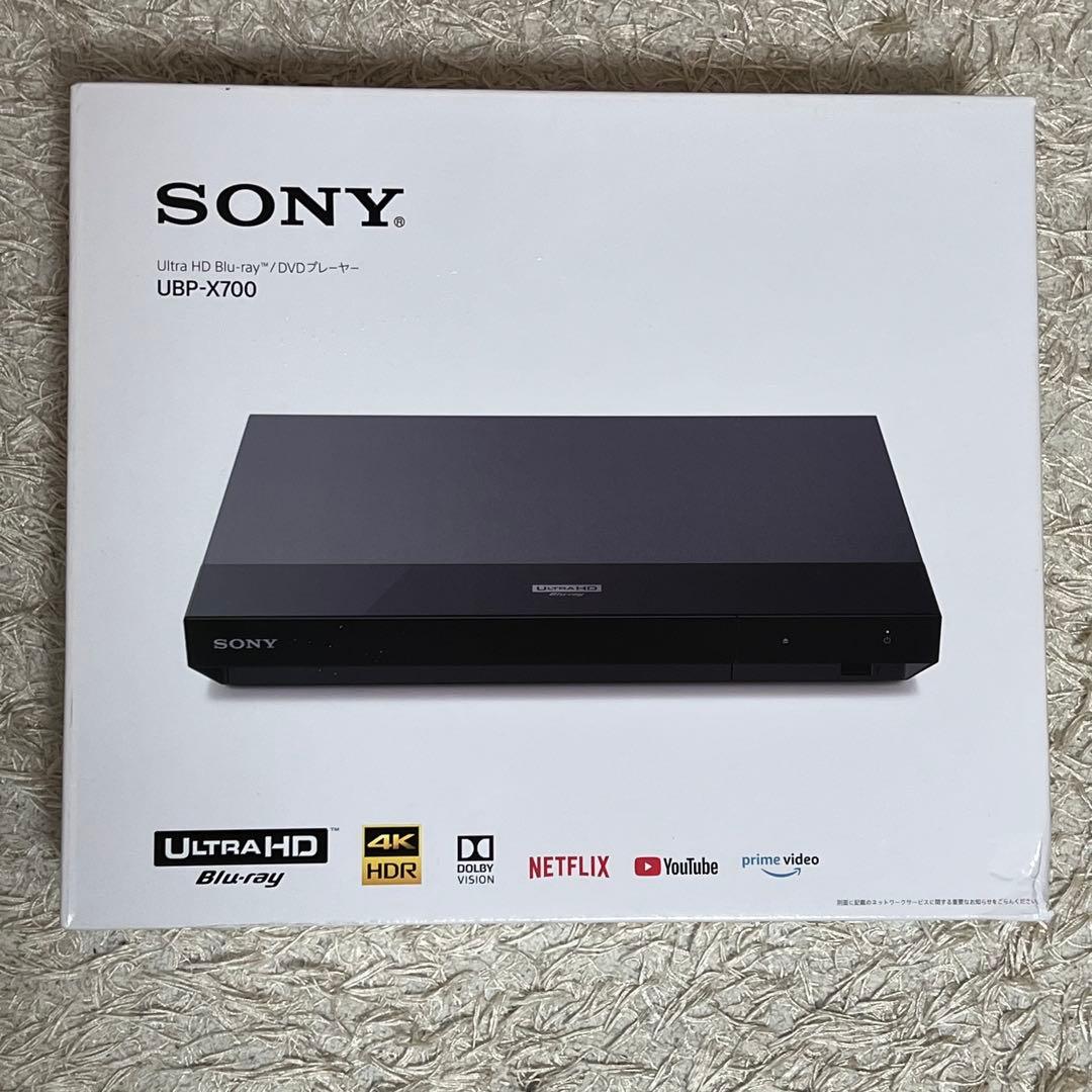 未開封　SONY Ultra HD ブルーレイDVDプレーヤー UBP-X700