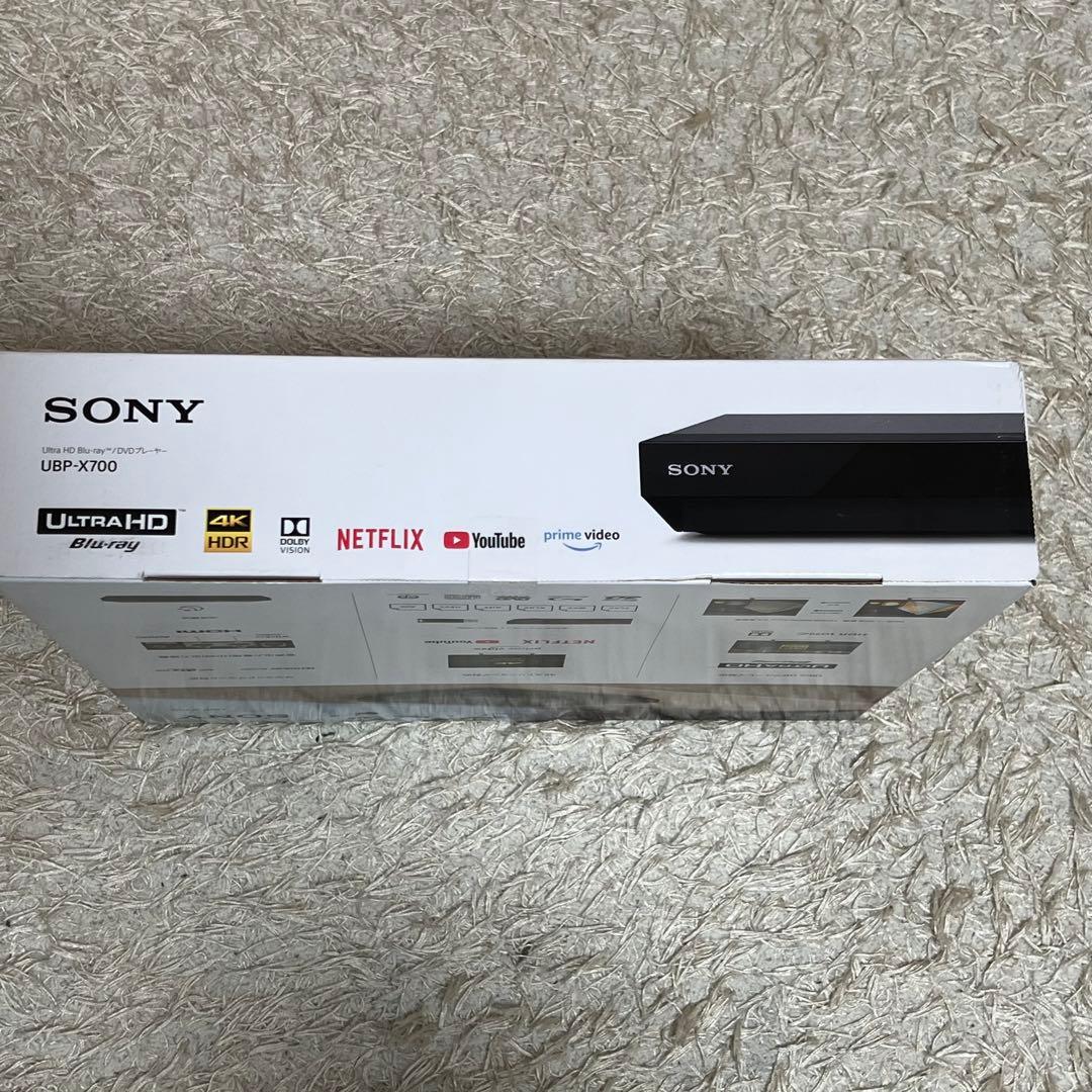 未開封　SONY Ultra HD ブルーレイDVDプレーヤー UBP-X700