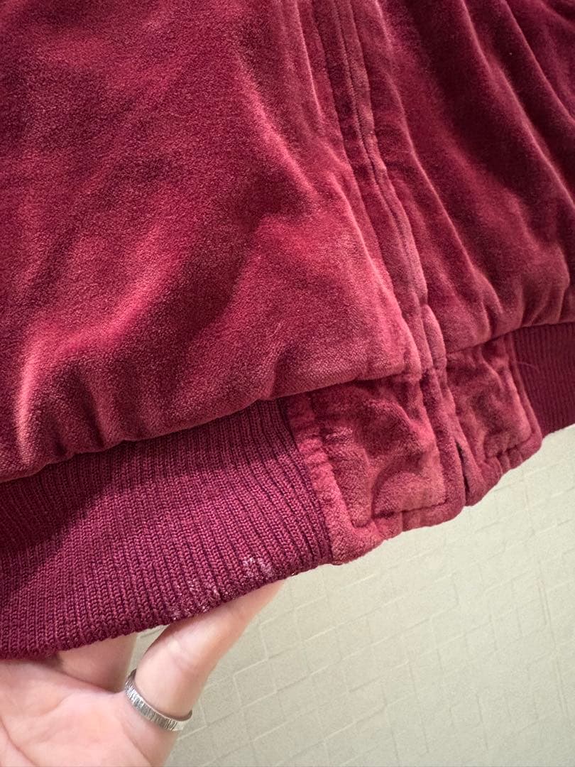 超希少 鹿島アントラーズ インファイト ベロア スカジャン ブルゾン