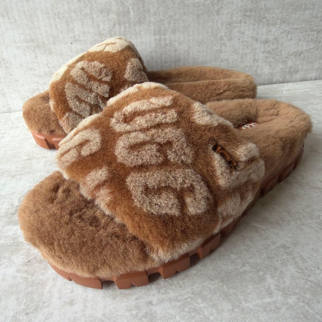 プー 様用⭐️UGG アグ コゼッタ カーリー スライドサンダル ブラウン 23㎝