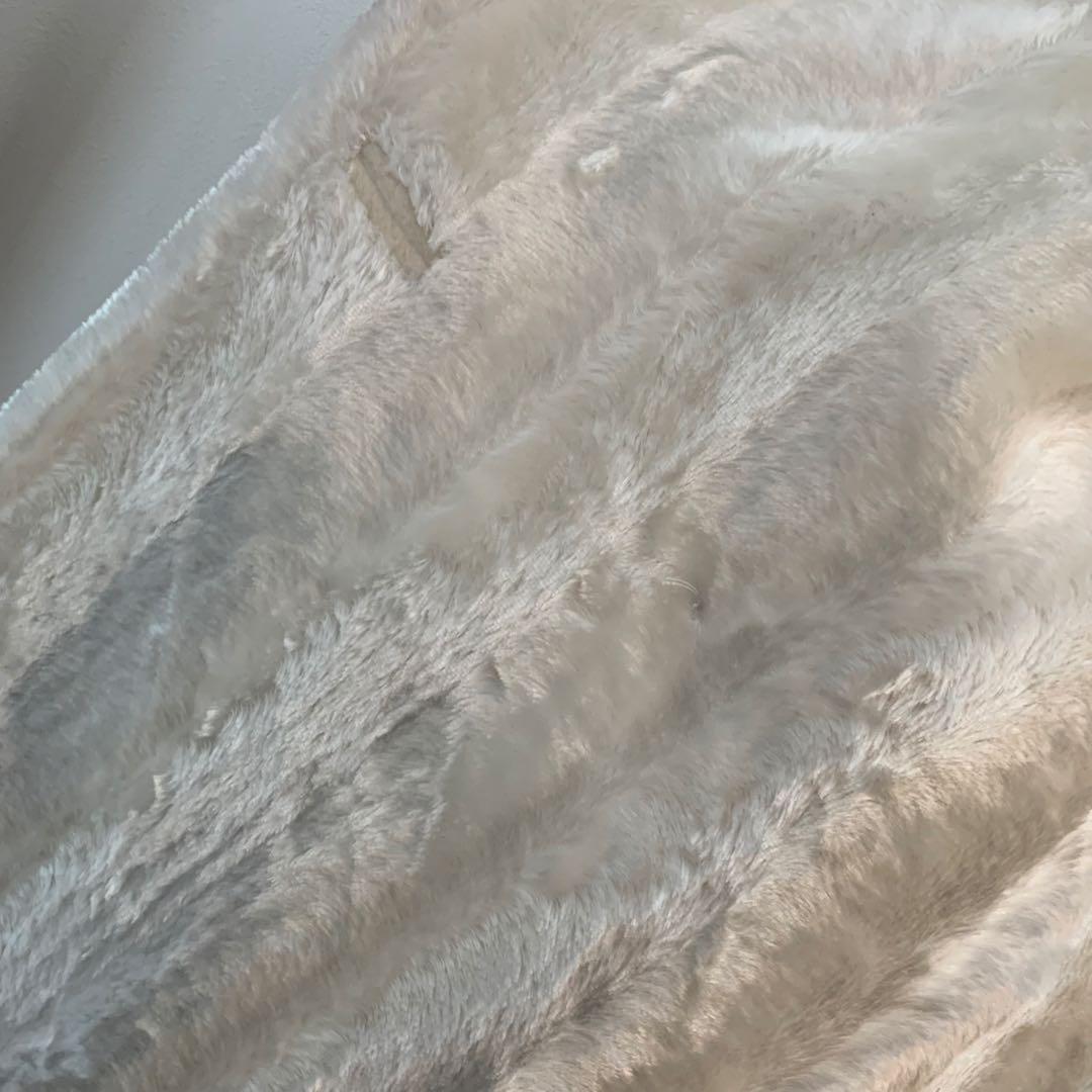 高級30万 YUKIE TSUGUEDA オーダーメイド エコファー　コート　L