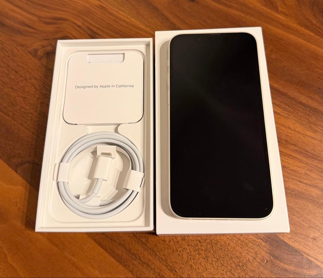 【美品】iPhone13mini 256GB スターライト おまけ付き