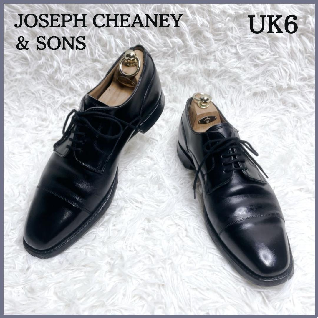 ジョセフチーニー JOSEPH CHEANEY ストレートチップ UK6