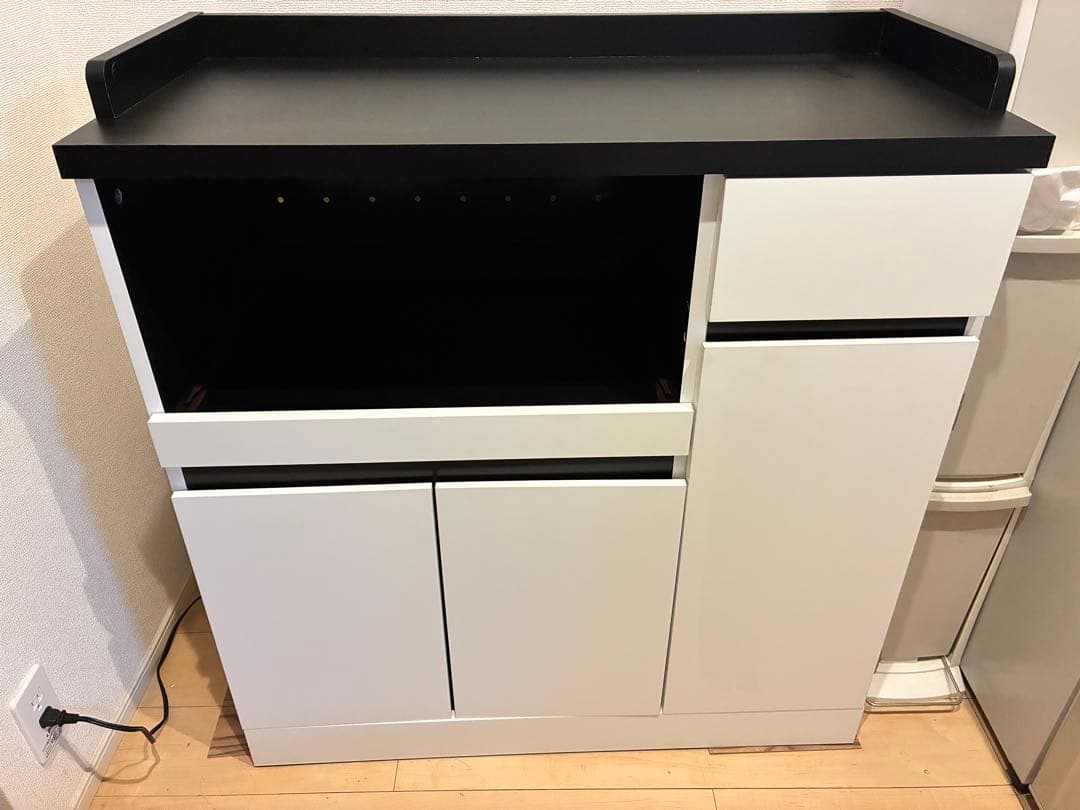 木製食器棚　レンジ台【送料込み】