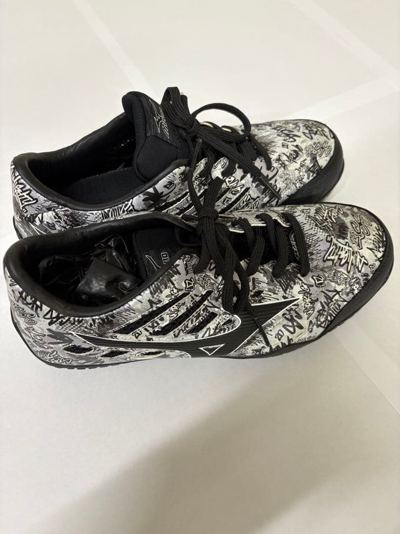 ミズノ 安全靴 オールマイティLS 限定 グラフィティ柄 26.0cm 美品