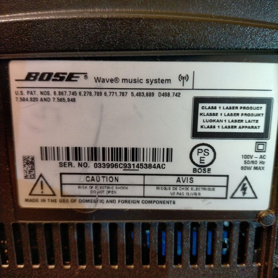 完動品　Bose Wave Music System ホワイト