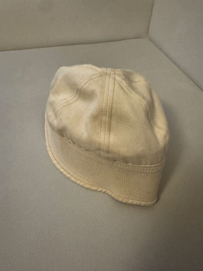 帽子 Taiga Takahashi US NAVAL HAT (IVORY)