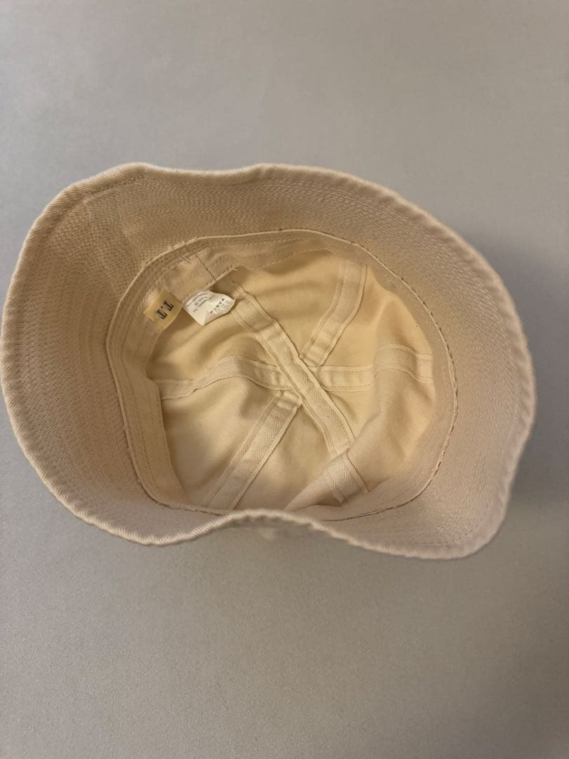 帽子 Taiga Takahashi US NAVAL HAT (IVORY)