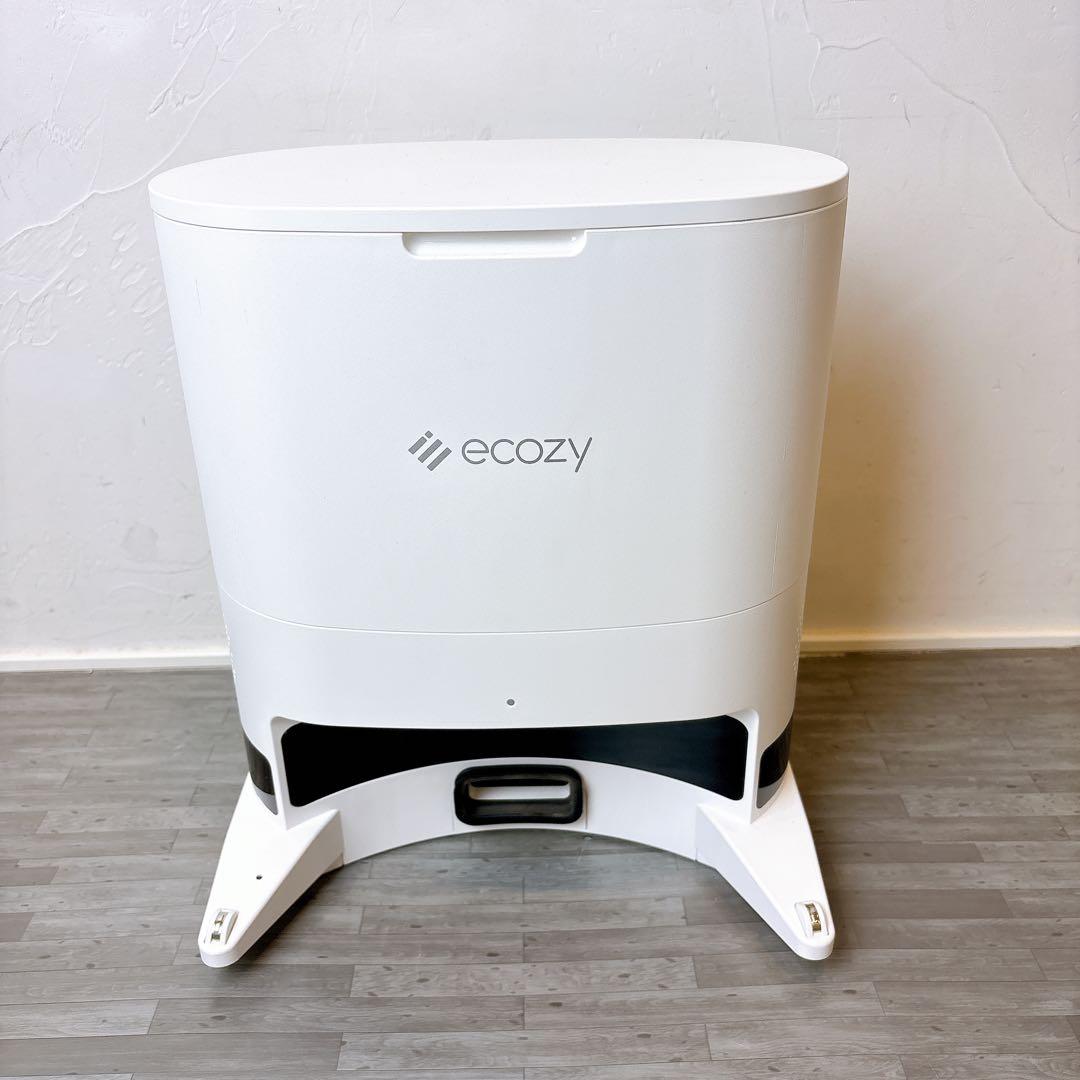 【未使用】 ecozyロボット掃除機 RV-SG250B 自動ゴミ収集機能付