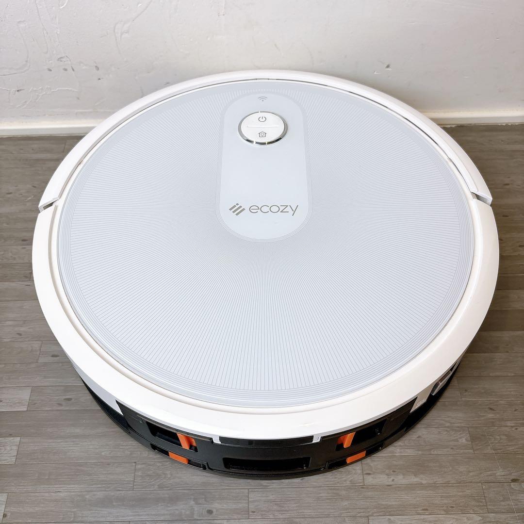 【未使用】 ecozyロボット掃除機 RV-SG250B 自動ゴミ収集機能付