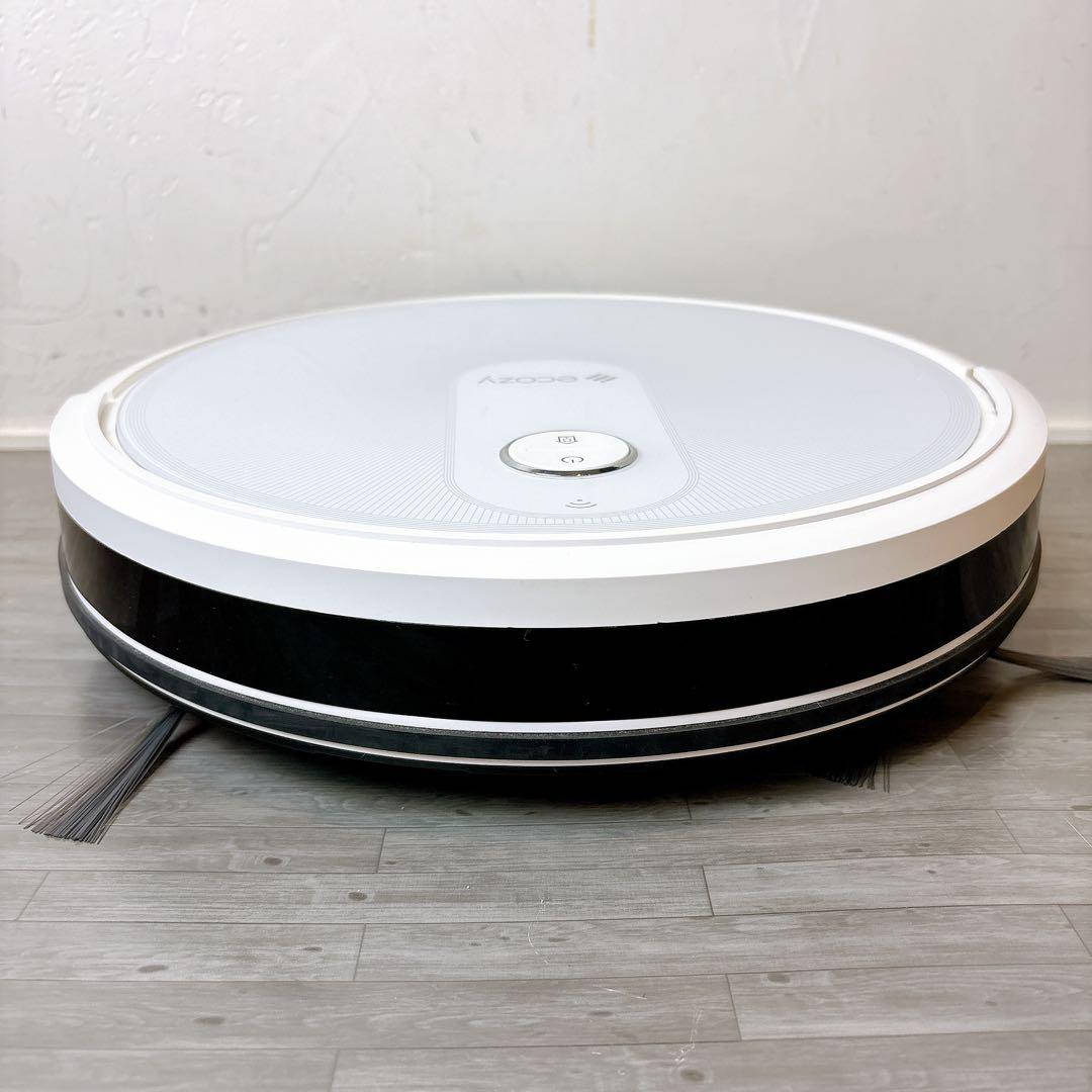 【未使用】 ecozyロボット掃除機 RV-SG250B 自動ゴミ収集機能付