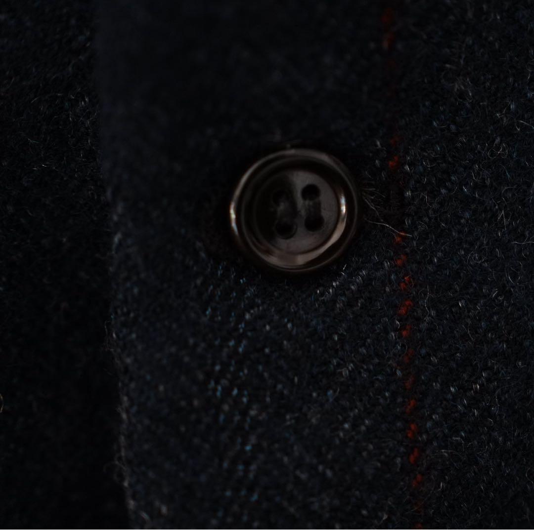 【希少】20s 30s ヴィンテージ フランス製ウールベスト 針刺しシンチバック