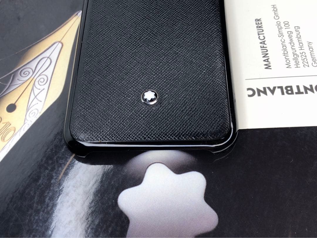 レアな完売品！★ モンブラン　★Apple iPhoneX・XS用★サルトリアル