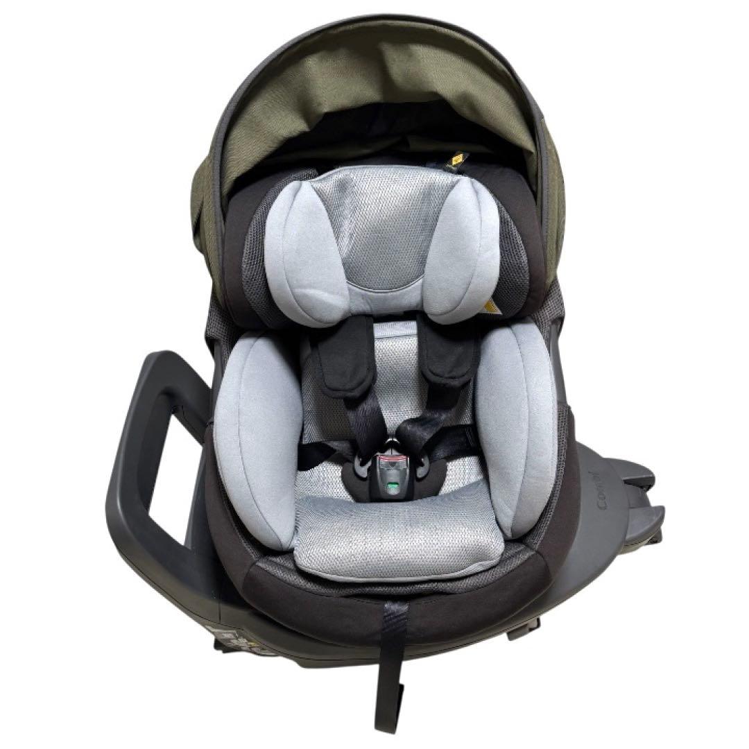 極美品 コンビ THE S Air ISOFIX エッグショック ロッタ ZD