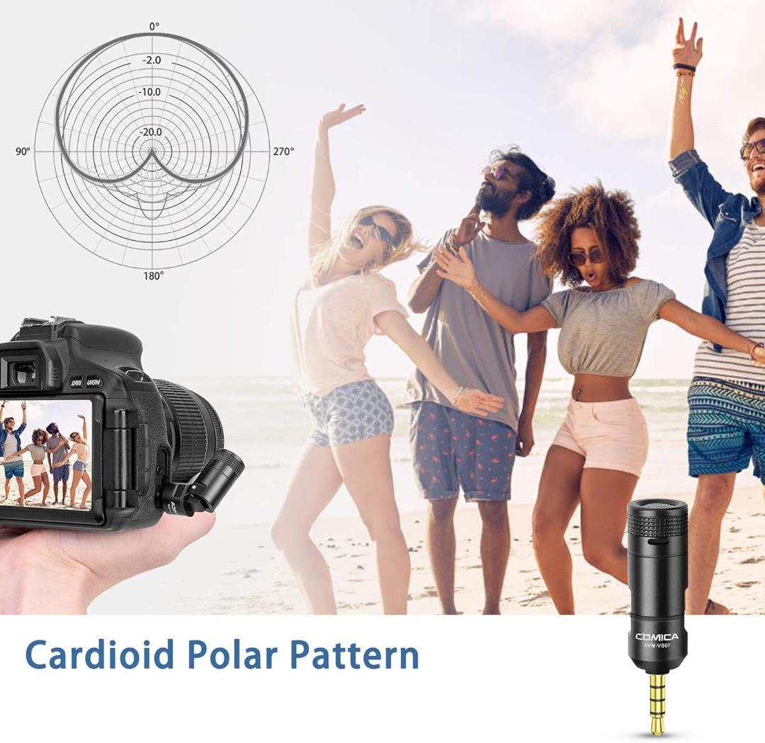 ミニマイク COMICA CVM-VS07 | カメラ/スマホ用