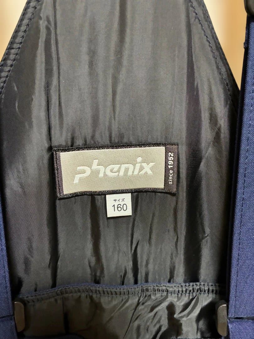 phenix スキーウェア 160サイズ イエロー/ネイビー