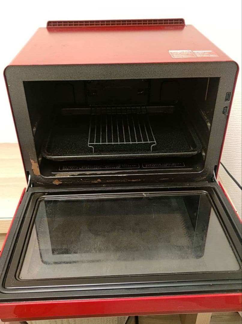 シャープ ウォーターオーブン ヘルシオ AX-XW300-R 赤 レッド