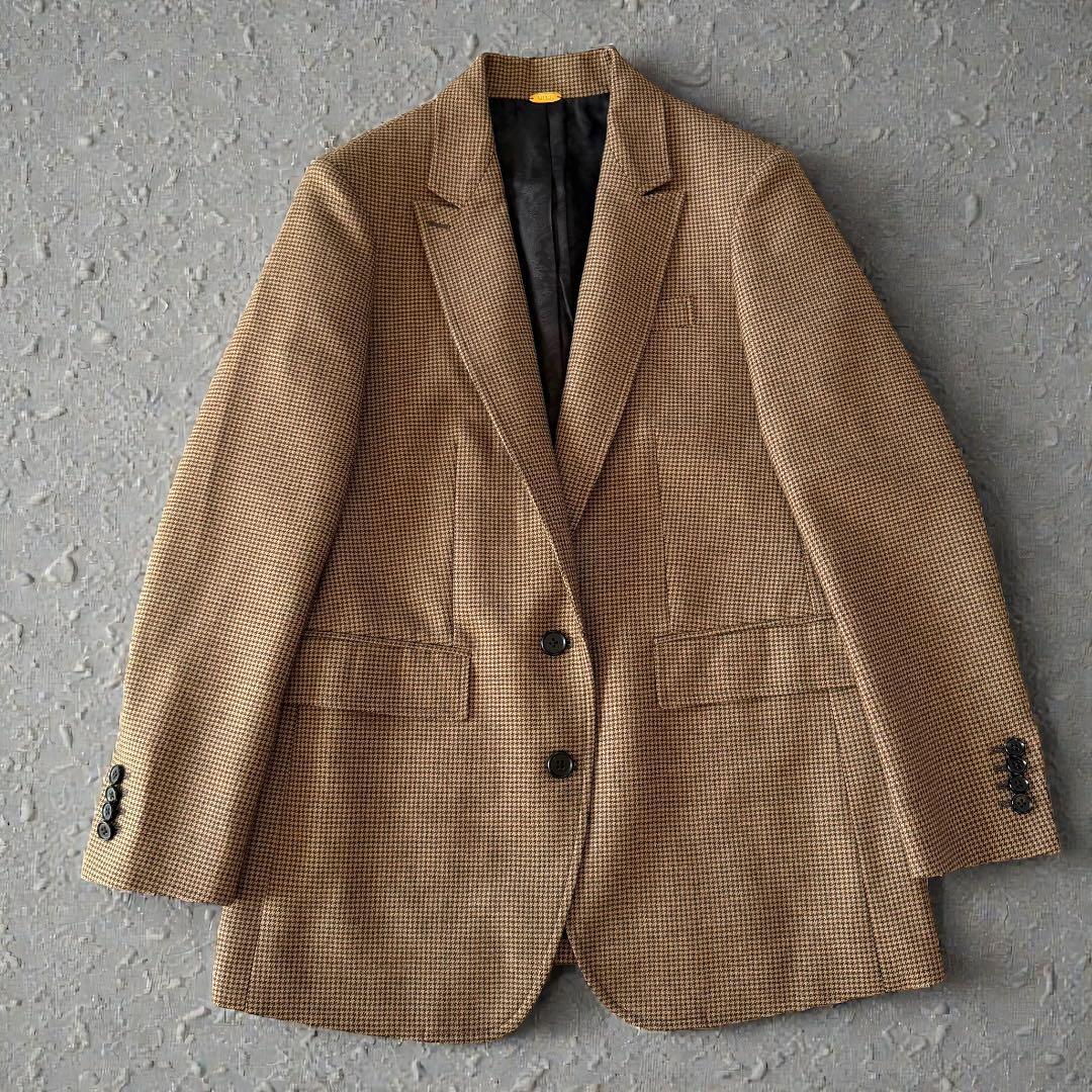 Deuxieme Classe ウールテーラードジャケット ガンクラブチェック