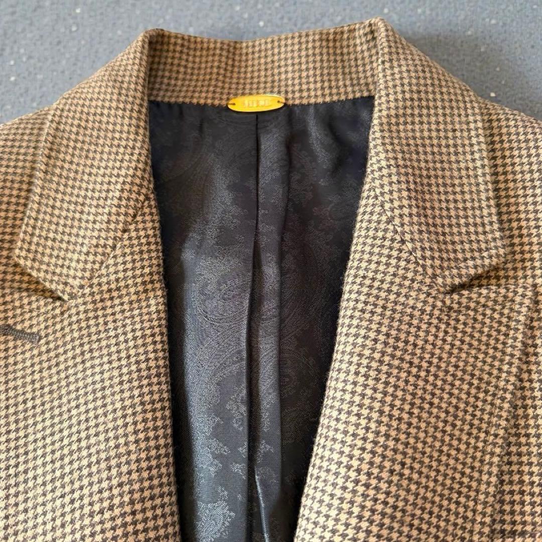 Deuxieme Classe ウールテーラードジャケット ガンクラブチェック