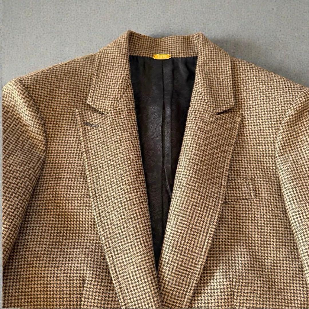 Deuxieme Classe ウールテーラードジャケット ガンクラブチェック