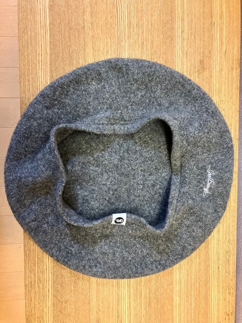 GOODENOUGH xKANGOL ベレー帽 グレー