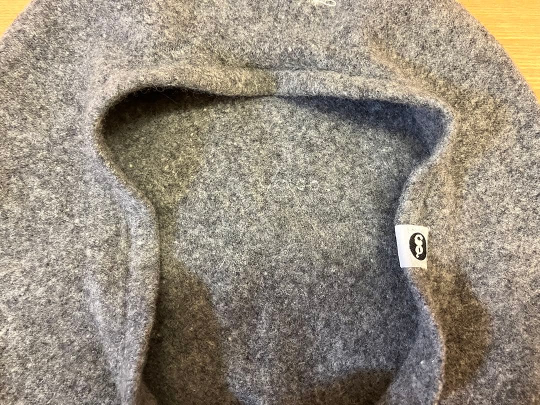 GOODENOUGH xKANGOL ベレー帽 グレー