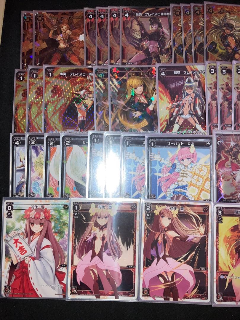 ウィクロス 花代　ほぼフルホイル デッキ wixoss