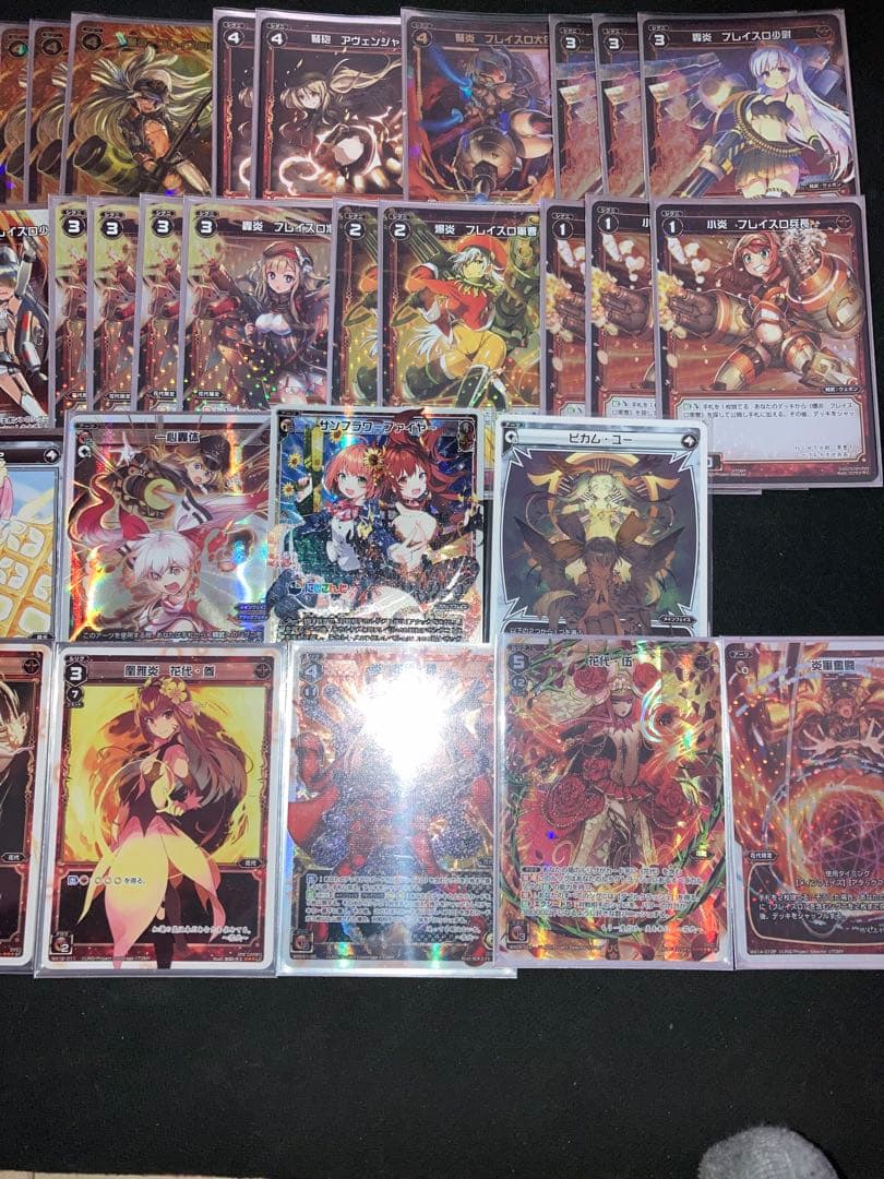 ウィクロス 花代　ほぼフルホイル デッキ wixoss