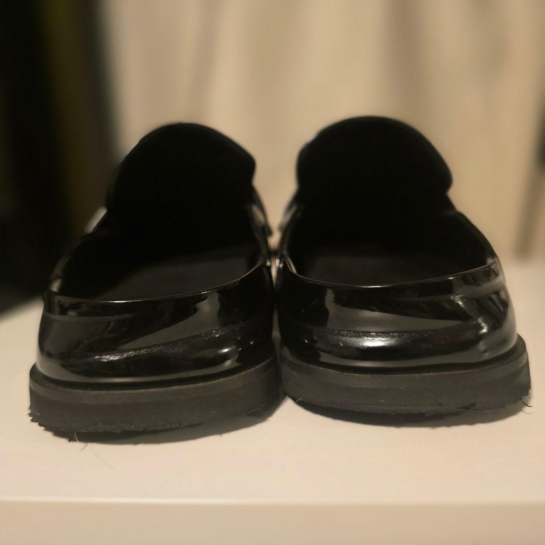 Racbaki 矯正靴 ラクバキ ローファーサボ エナメル M