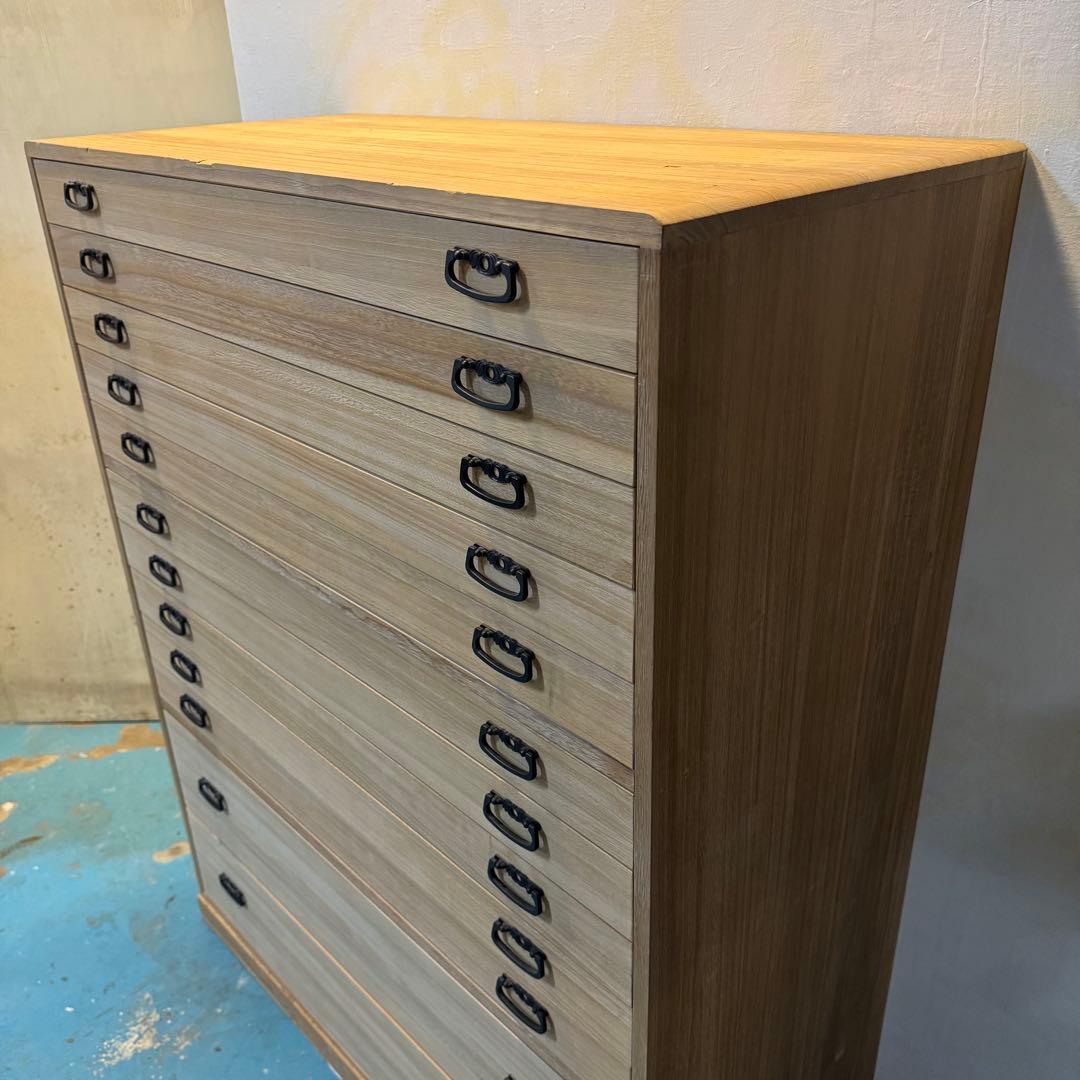 着物収納 桐箪笥 衣装箪笥 衣装ケース 12段 隠し収納付き 国産 日本製