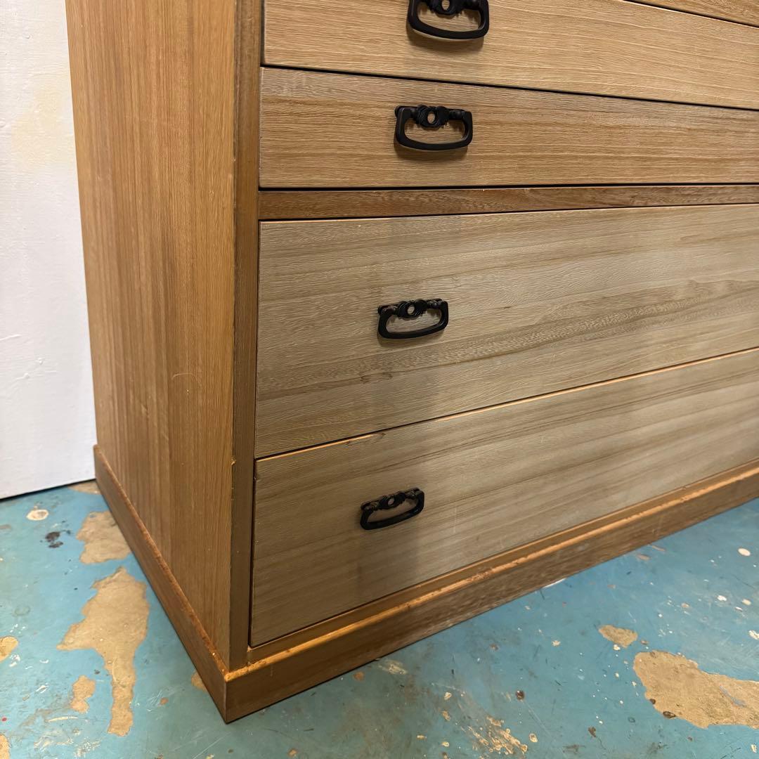 着物収納 桐箪笥 衣装箪笥 衣装ケース 12段 隠し収納付き 国産 日本製