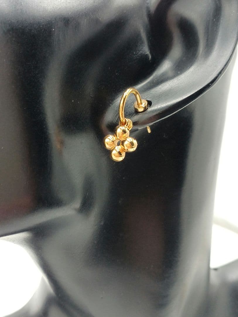 ヴィトン LOUIS VUITTON ブルーミング ピアス(ゴールド/片耳)