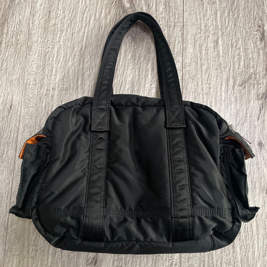 美品　PORTER タンカー　ダッフルバッグ　ブラック　ナイロン