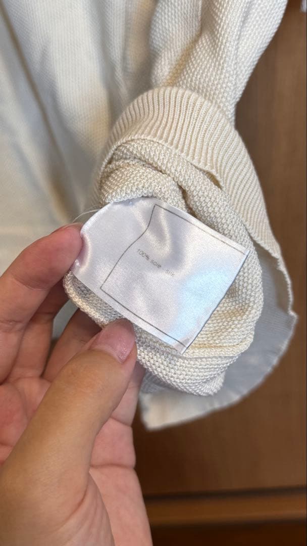 【26日まで】CHANEL クリーム色 ポロシャツ 半袖