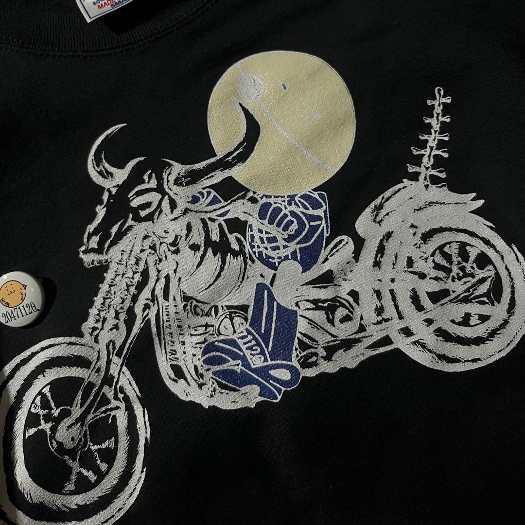 20471120 hyoma スウェット 交信 缶バッチ付き トライベンティ