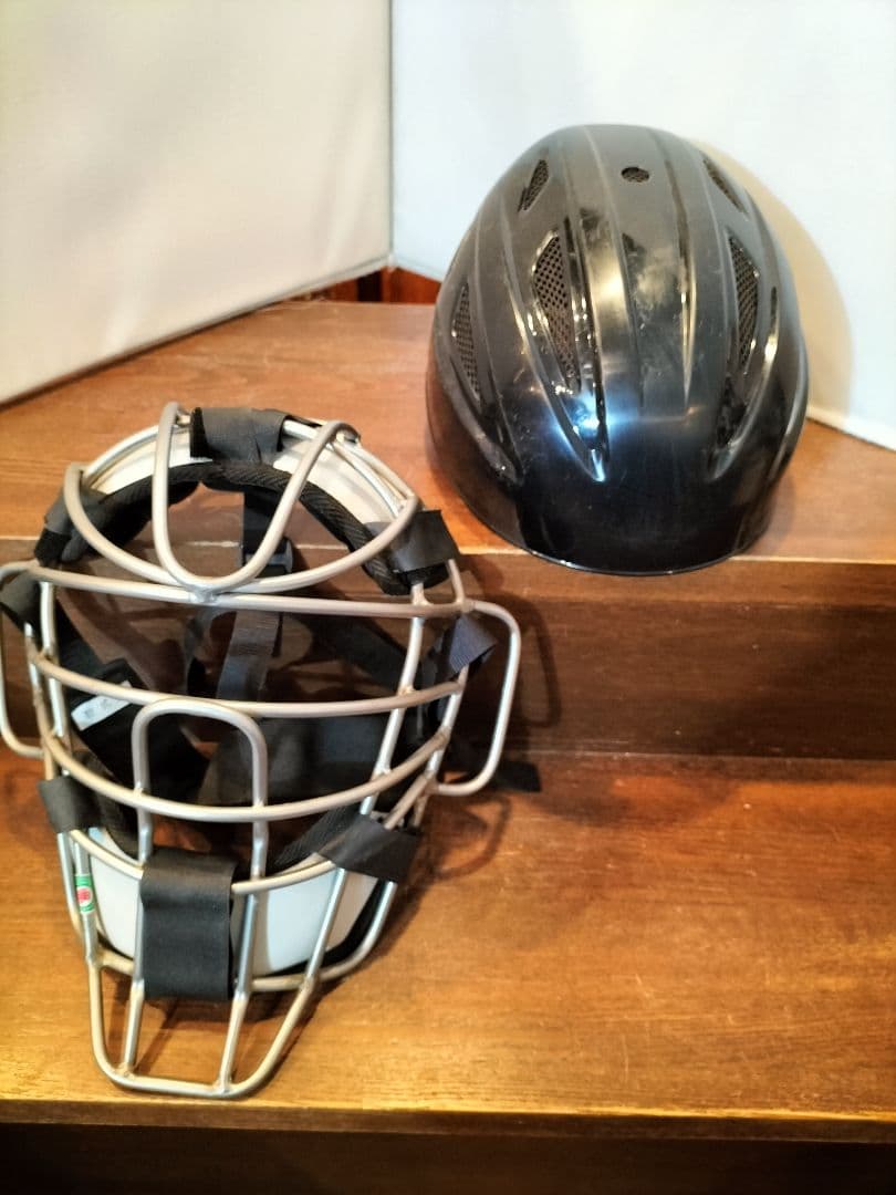 HATAKEYAMA　キャッチャーマスク　軟式用ハタケヤマ　ミズノヘルメット