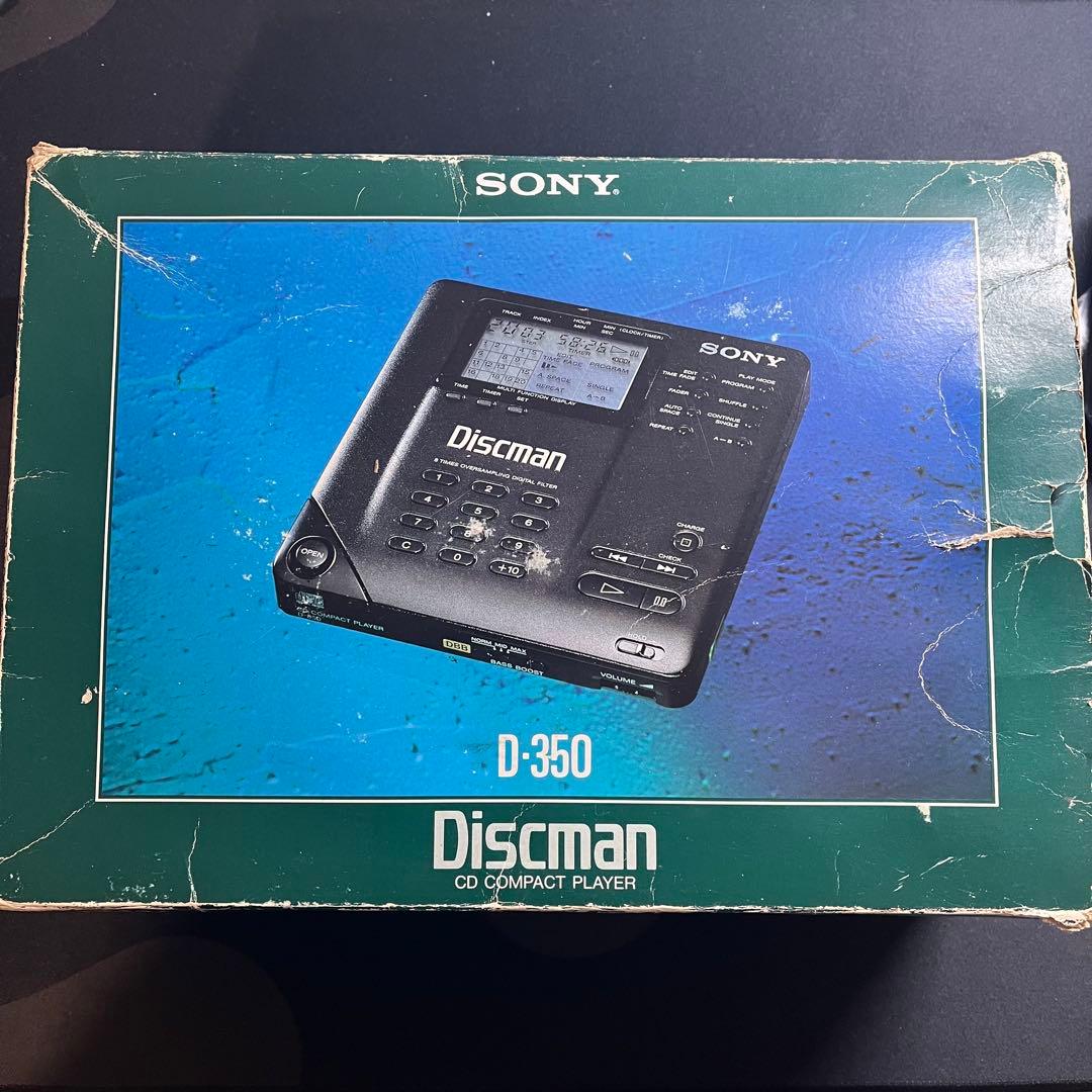 Sony Discman D-350 ポータブルCDプレイヤー ジャンク品